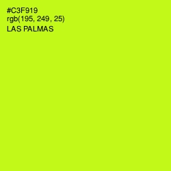 #C3F919 - Las Palmas Color Image